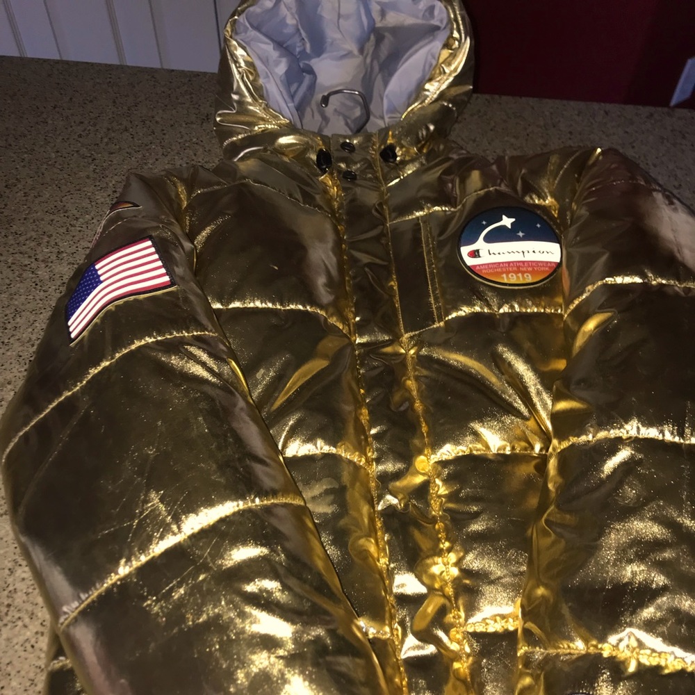 Champion Mens Gold puffer